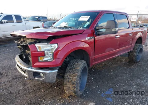 2016 Ford F-150 Xlt from USA, damaged, VIN 1FTEW1EF0GKD12583